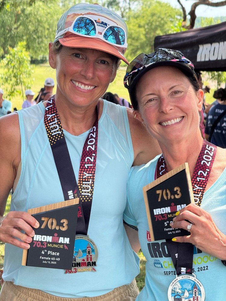 Trisha, one of Coach Adam's athletes, scoring a podium! Go Trisha!